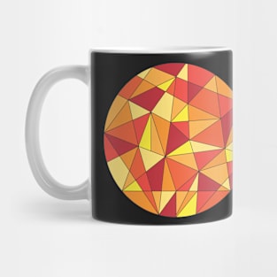 Geometric sun Mug